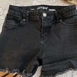 184 Girls Jean Shorts Cat & Jack L 10/12
